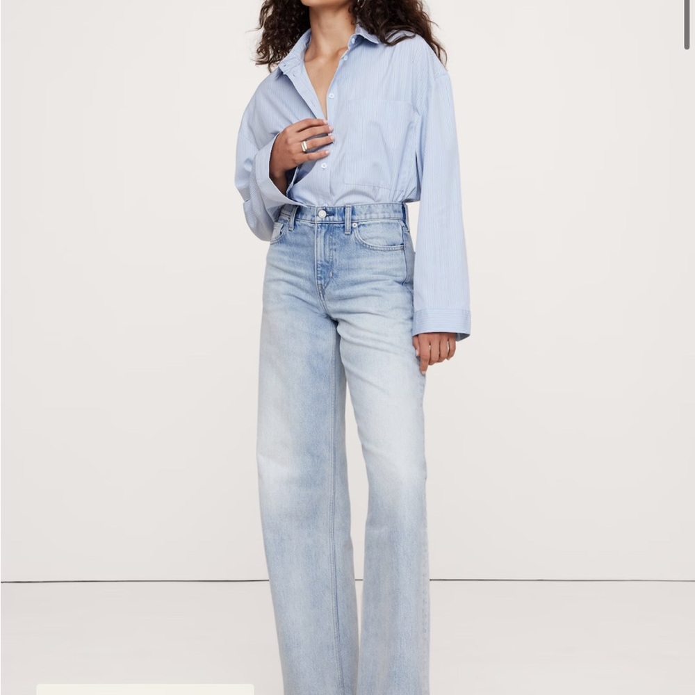Banana Re The Icon Classic Wide Leg Jeans